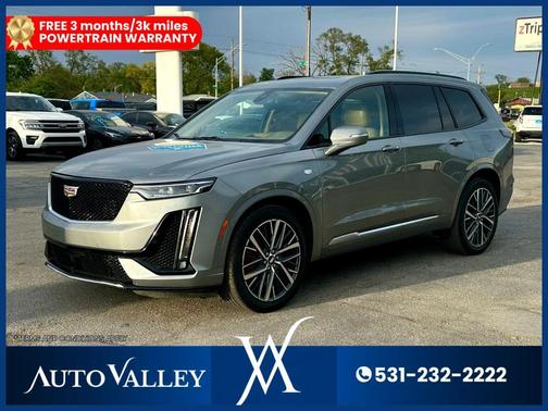 Argent Silver Metallic 2023 Cadillac XT6 Sport AWD