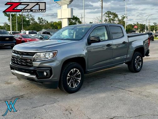 Satin Steel Metallic 2021 Chevrolet Colorado Z71