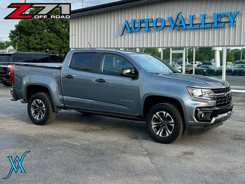 Satin Steel Metallic 2021 Chevrolet Colorado Z71