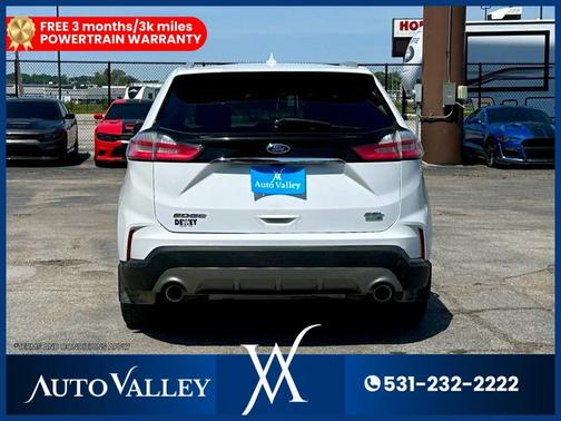 Oxford White 2020 Ford Edge SEL