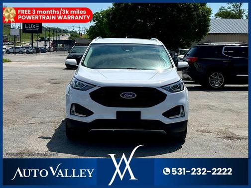 Oxford White 2020 Ford Edge SEL