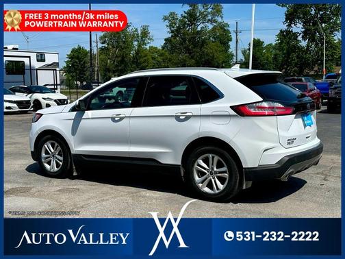 Oxford White 2020 Ford Edge SEL