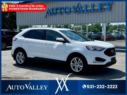 Oxford White 2020 Ford Edge SEL