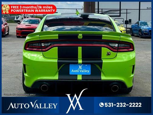 Sublime Metallic Clearcoat 2019 Dodge Charger Scat Pack