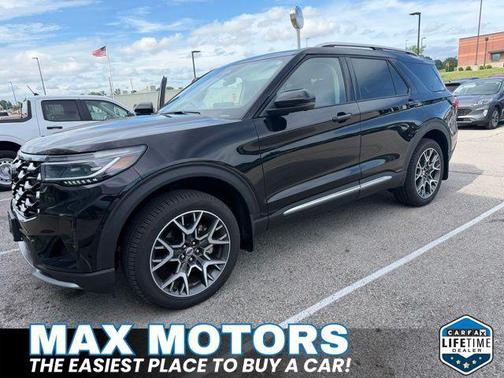 AGATE BLACK METALLIC 2025 Ford Explorer Platinum