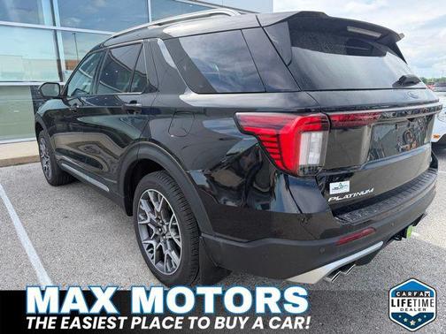 AGATE BLACK METALLIC 2025 Ford Explorer Platinum