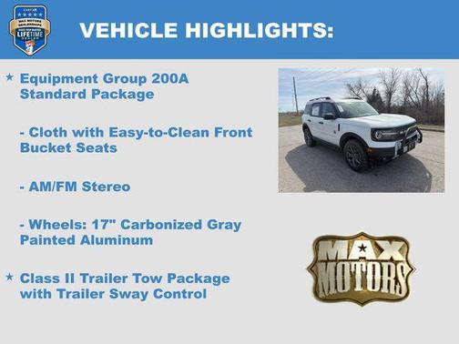 OXFORD WHITE 2026 Ford Bronco Sport Big Bend