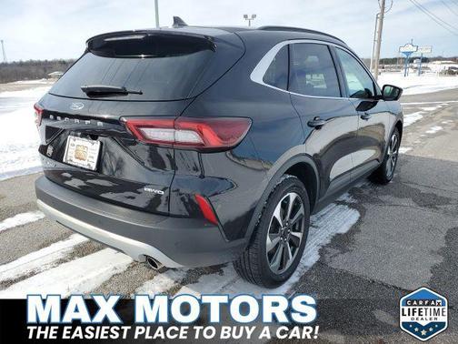 AGATE BLACK METALLIC 2023 Ford Escape Platinum