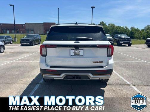 Star White Metallic Tri-Coat 2026 Ford Explorer Tremor