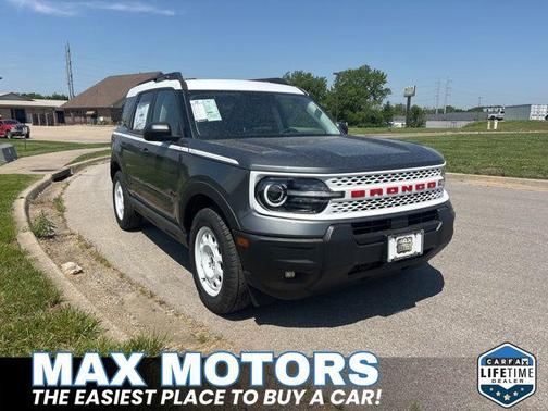 CARBONIZED GRAY METALLIC 2026 Ford Bronco Sport Heritage