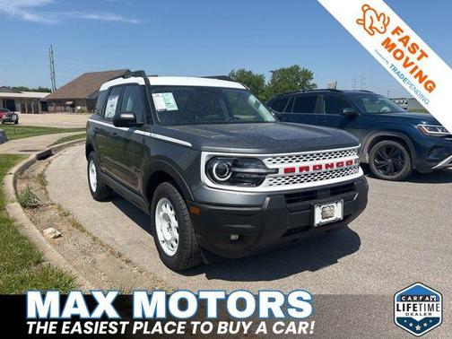 CARBONIZED GRAY METALLIC 2026 Ford Bronco Sport Heritage