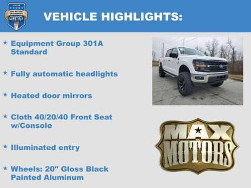 OXFORD WHITE 2025 Ford F-150 XLT