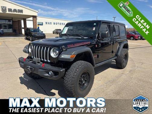 Black Clearcoat 2020 Jeep Wrangler Unlimited Rubicon
