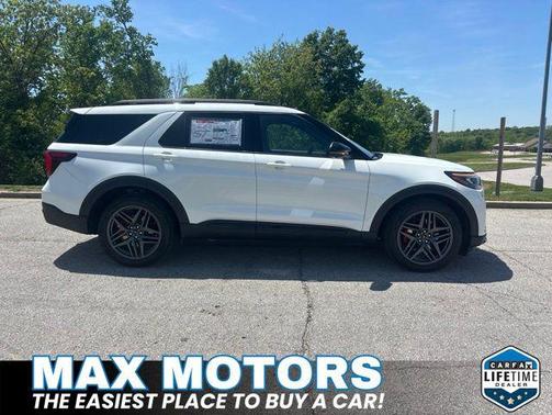 STAR WHITE MET TRI-COAT 2026 Ford Explorer ST