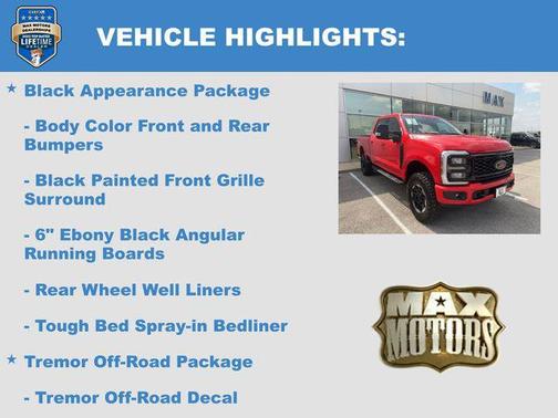 RACE RED 2026 Ford F-250 Lariat