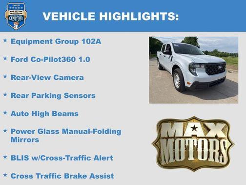 SPACE WHITE METALLIC 2025 Ford Maverick XL