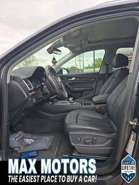 Gray 2020 Audi Q5 45 Premium