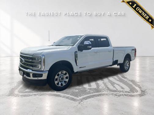Star White Metallic Tri-Coat 2025 Ford F-350 King Ranch