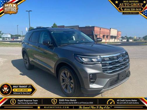 Carbonized Gray Metallic 2026 Ford Explorer Active