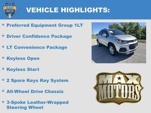 Silver Ice Metallic 2022 Chevrolet Trax LT