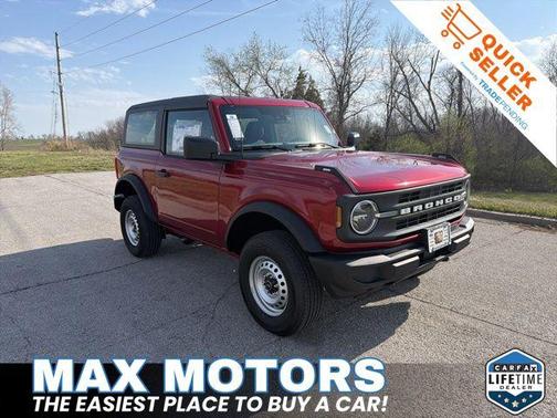 Ruby Red Metallic Tinted Clearcoat 2026 Ford Bronco Base