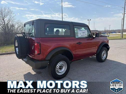 Ruby Red Metallic Tinted Clearcoat 2026 Ford Bronco Base