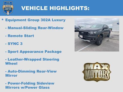 SHADOW BLACK 2019 Ford Ranger XLT