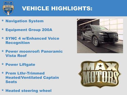 2021 Lincoln Nautilus Reserve