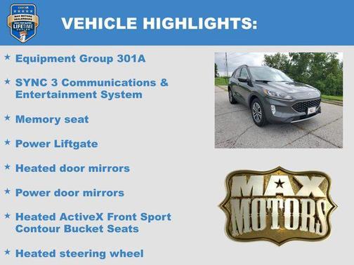 2020 Ford Escape SEL