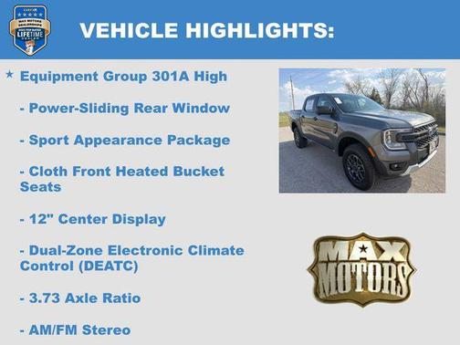 Carbonized Gray Metallic 2026 Ford Ranger XLT