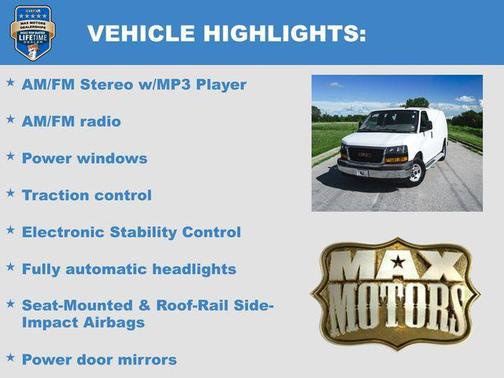 2022 GMC Savana 2500 Work Van