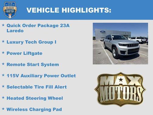 Silver Zynith 2023 Jeep Grand Cherokee L Laredo