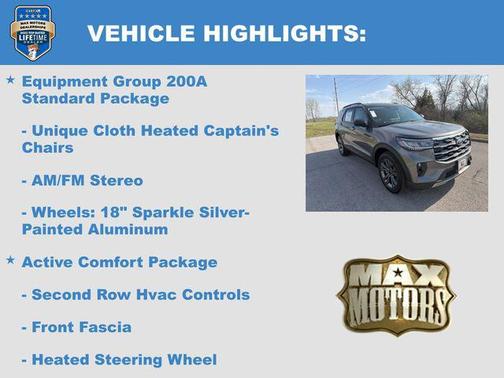 Carbonized Gray Metallic 2026 Ford Explorer Active