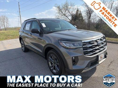 Carbonized Gray Metallic 2026 Ford Explorer Active