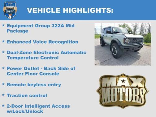 2023 Ford Bronco Black Diamond