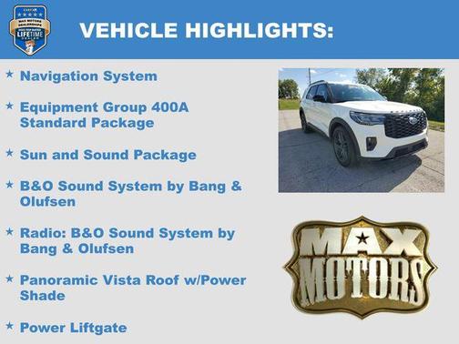 2025 Ford Explorer ST