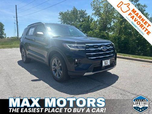 AGATE BLACK METALLIC 2026 Ford Explorer Active