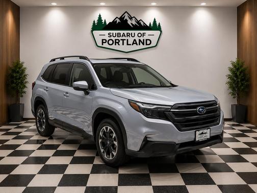 dark metallic aluminum alloy 2026 Subaru Forester Premium