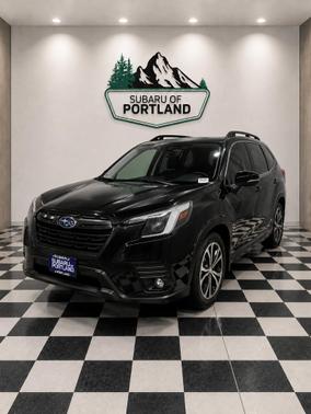 Crystal Black Silica 2023 Subaru Forester Limited