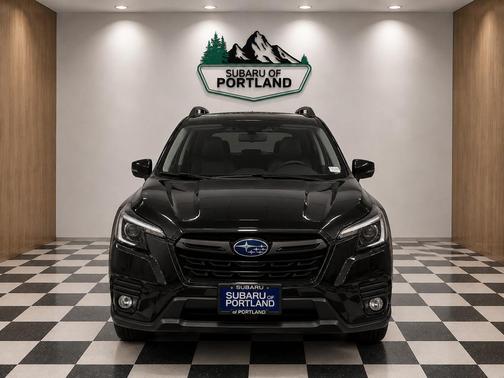 Crystal Black Silica 2023 Subaru Forester Limited
