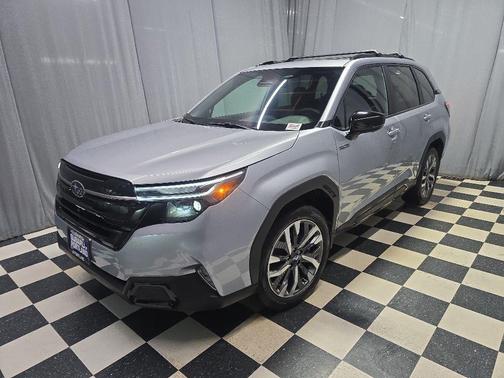 Silver Metallic 2026 Subaru Forester Hybrid Touring