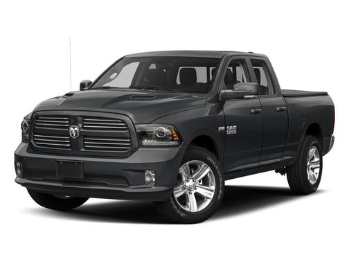 2017 RAM 1500 Night Quad Cab 4x4 6'4' Box