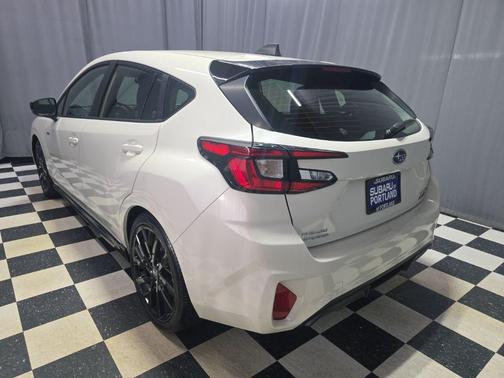 Crystal White Pearl 2024 Subaru Impreza RS