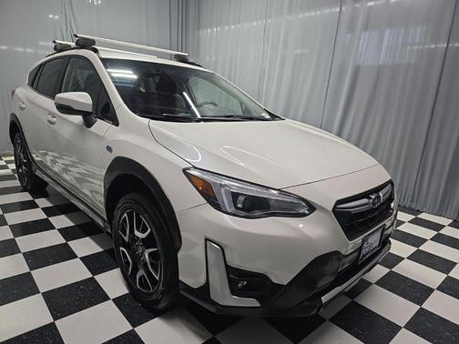 Crystal White Pearl 2022 Subaru Crosstrek Hybrid Base