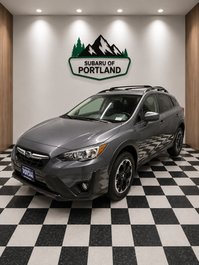Gray Metallic 2023 Subaru Crosstrek Premium