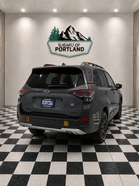 Gray Metallic 2026 Subaru Forester Wilderness