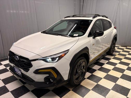 Crystal White Pearl 2025 Subaru Crosstrek Sport