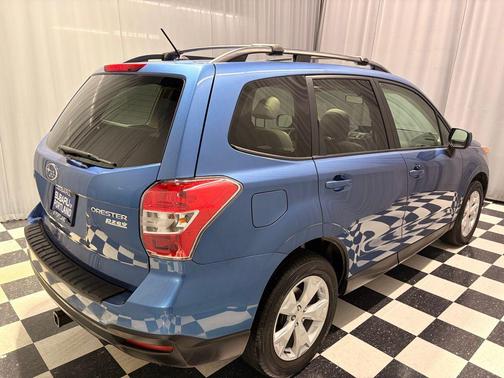 Quartz Blue 2015 Subaru Forester 2.5i Premium