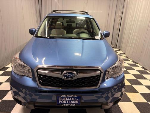 Quartz Blue 2015 Subaru Forester 2.5i Premium