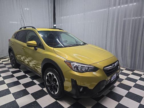 Plasma Yellow Pearl 2021 Subaru Crosstrek Premium